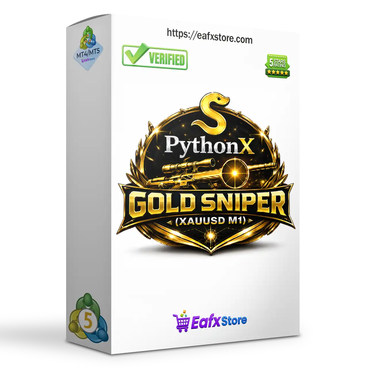 PythonX Gold Sniper EA MT5 (Latest version) – GroupBuy