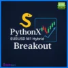 PythonX M1 Hybrid Breakout EURUSD