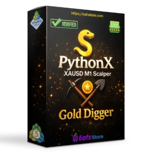 PythonX M1 Scalper XAUUSD MT5 v5.0 with SetFiles (Unlimited)