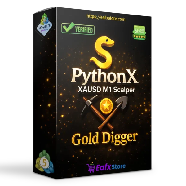 PythonX M1 Scalper XAUUSD MT5 v5.0 with SetFiles (Unlimited) 14 PythonX M1 Scalper XAUUSD MT5 v5.0 with SetFiles (Unlimited) 14
