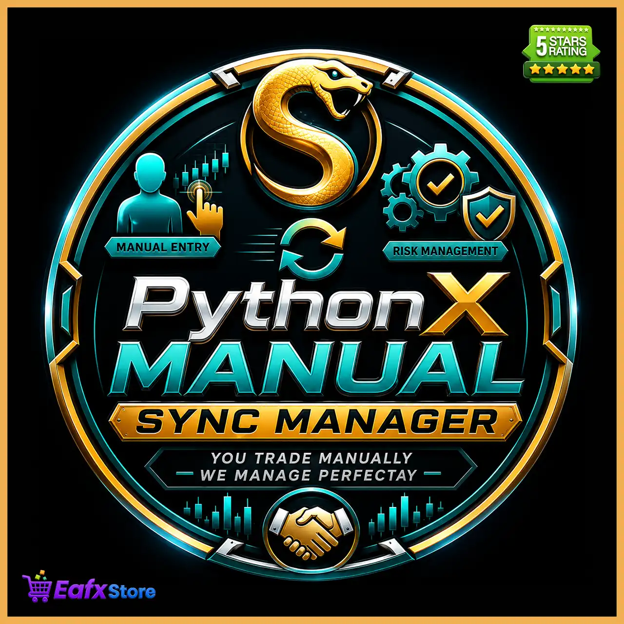 PythonX Manual Sync Manager MT5 (Latest version) – GroupBuy