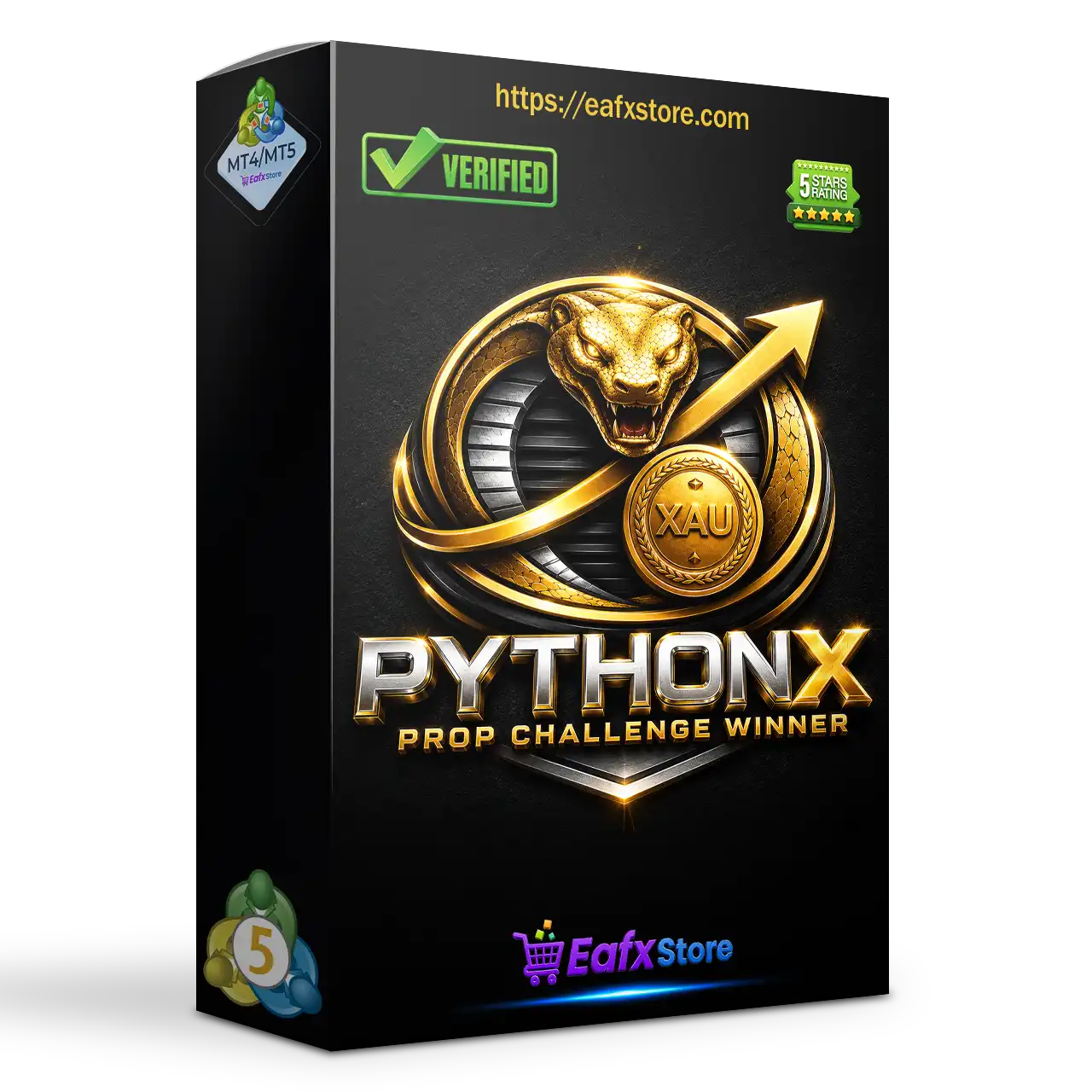 PythonX Prop Challenge Winner EA MT5 (Latest version) – GroupBuy