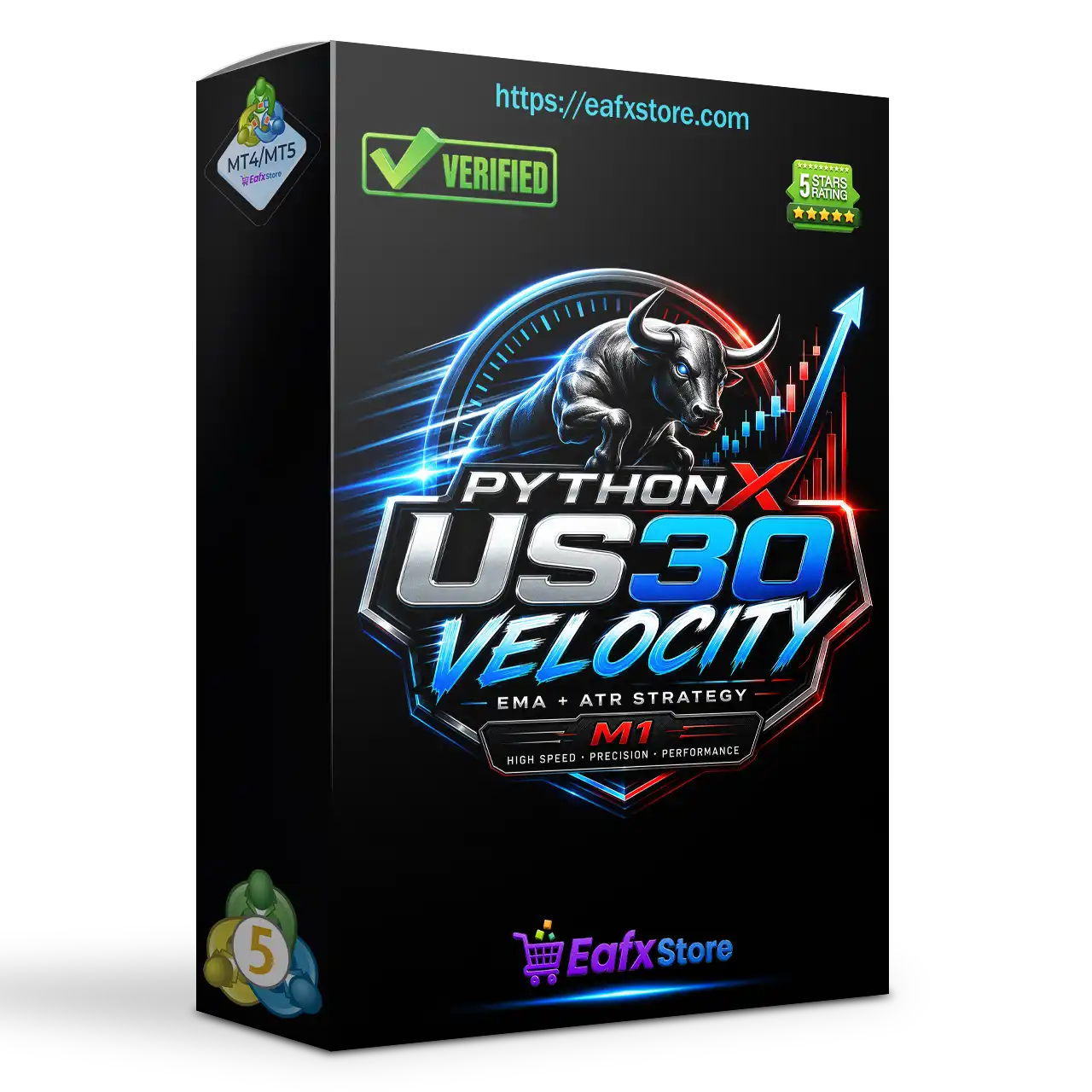 PythonX US30 Velocity EA MT5 (Latest version) – GroupBuy
