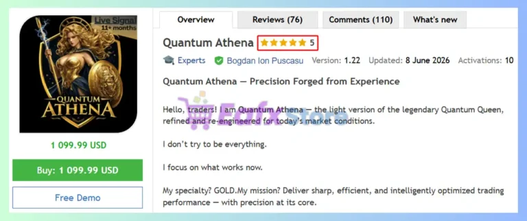 Quantum Athena MT5 Review