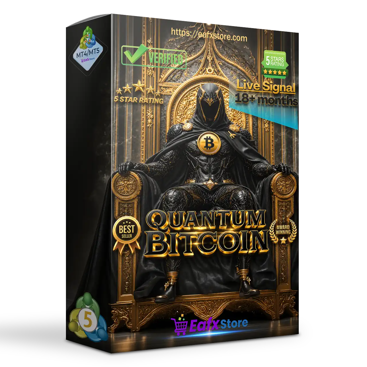 Quantum Bitcoin EA MT5 + Sets (Latest version) | Available