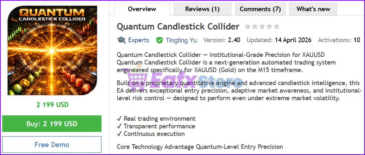 Quantum Candlestick Collider MT5 (Latest version) – GroupBuy 2 Quantum Candlestick Collider MT5 Review