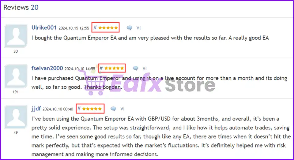 Quantum Emperor EA MT4 review