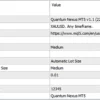 Quantum Nexus MT5 Settings Panel