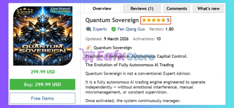 Quantum Sovereign MT5 Review