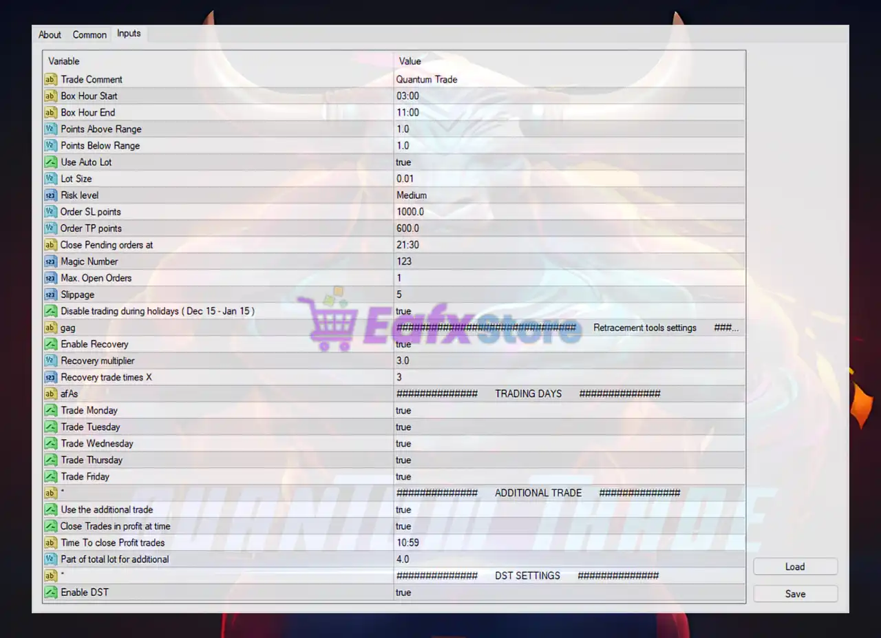 Quantum Trade MT4 Settings Review & Full Analysis 3