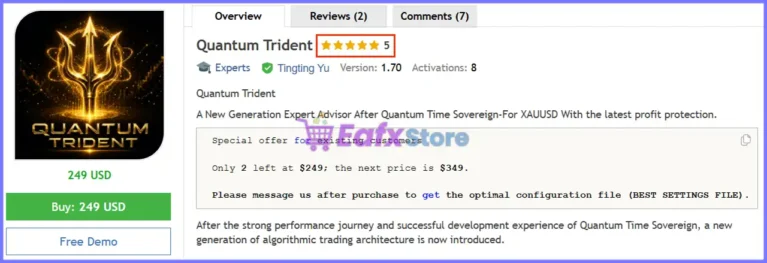 Quantum Trident EA MT5 Review