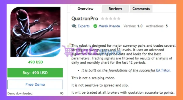 QuatronPro EA MT4 Review