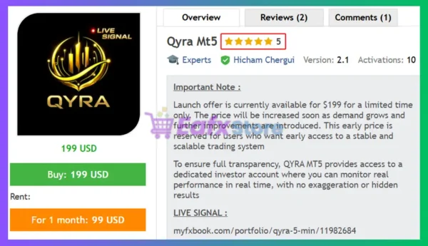 Qyra Mt5 Review