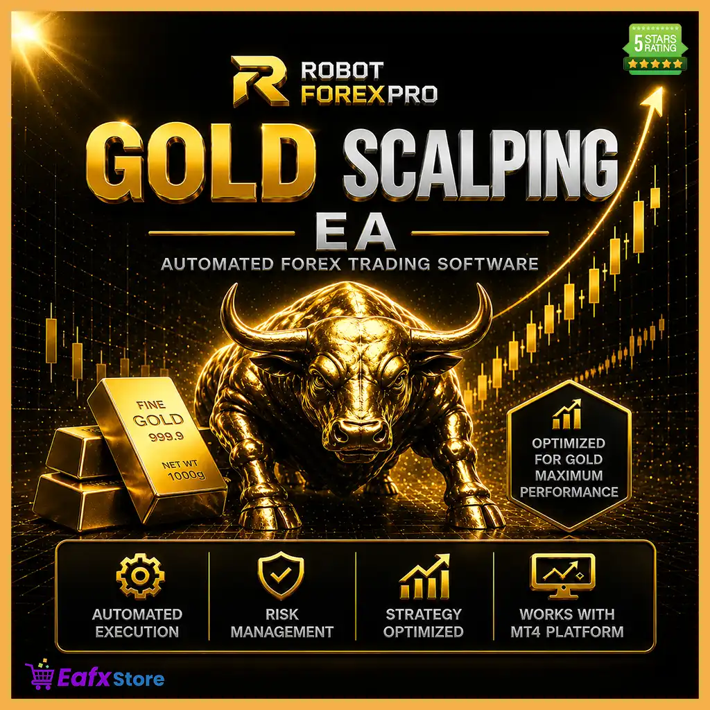 RFP Gold Scalping EA MT4 with SetFiles (Unlimited)