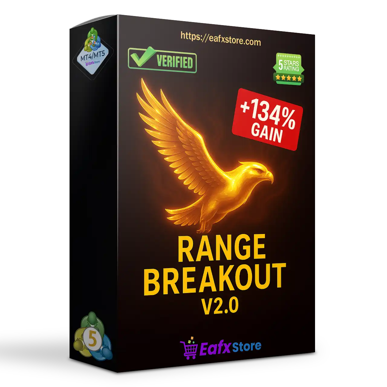 Range Breakout EA with Range Filters MT5 + Sets – GroupBuy