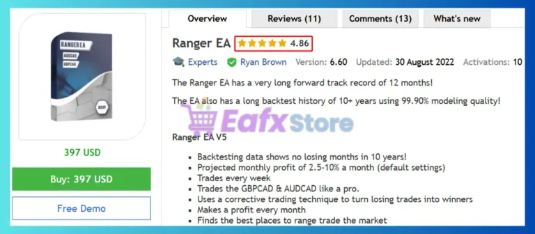 Ranger EA MT4 Review