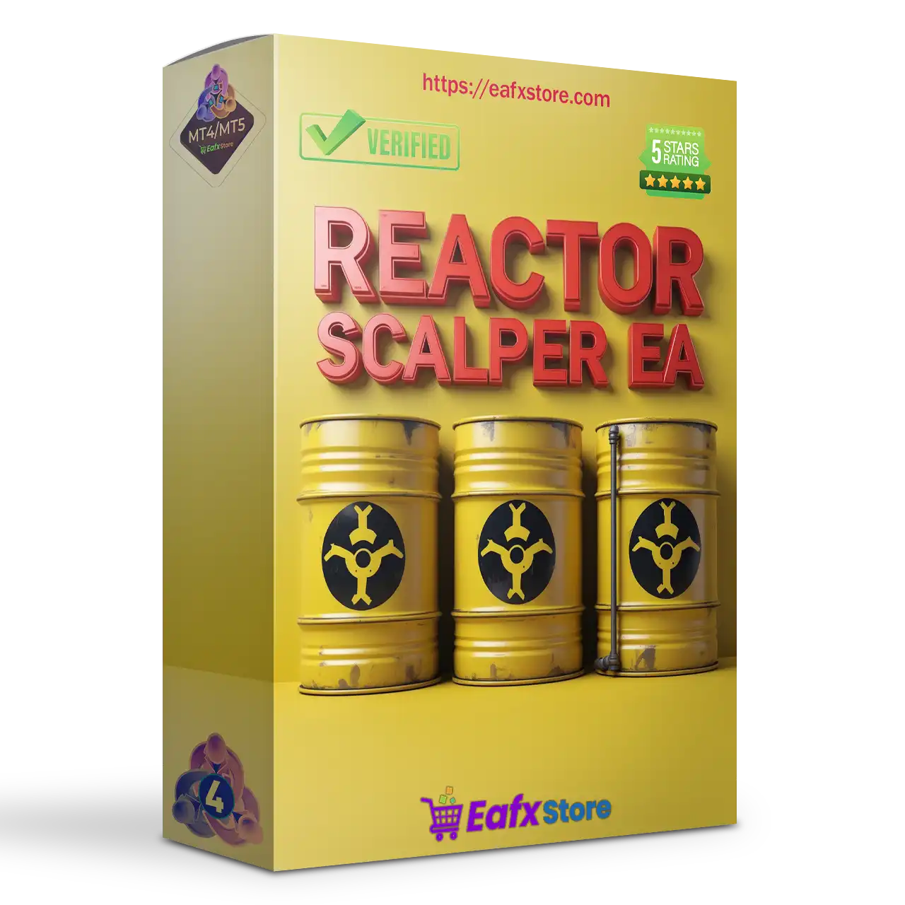 Reactor Scalper EA MT4 v1.0 with SetFiles (Unlimited)