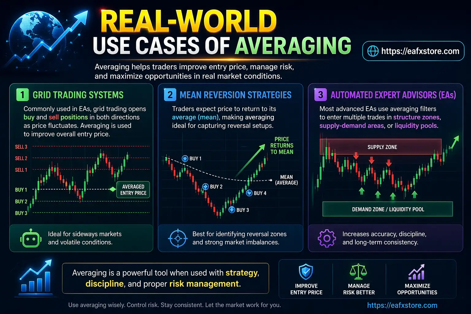 Real-World Use Cases of Averaging