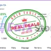 Real trading results of GOLD EAgle mt4