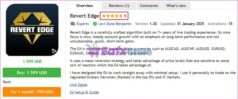 Revert Edge EA Overview