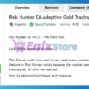 Risk Hunter EA Adaptive Gold Trading System MT5 Review