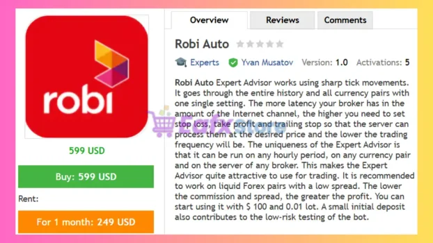 Robi Auto EA MT4 Review