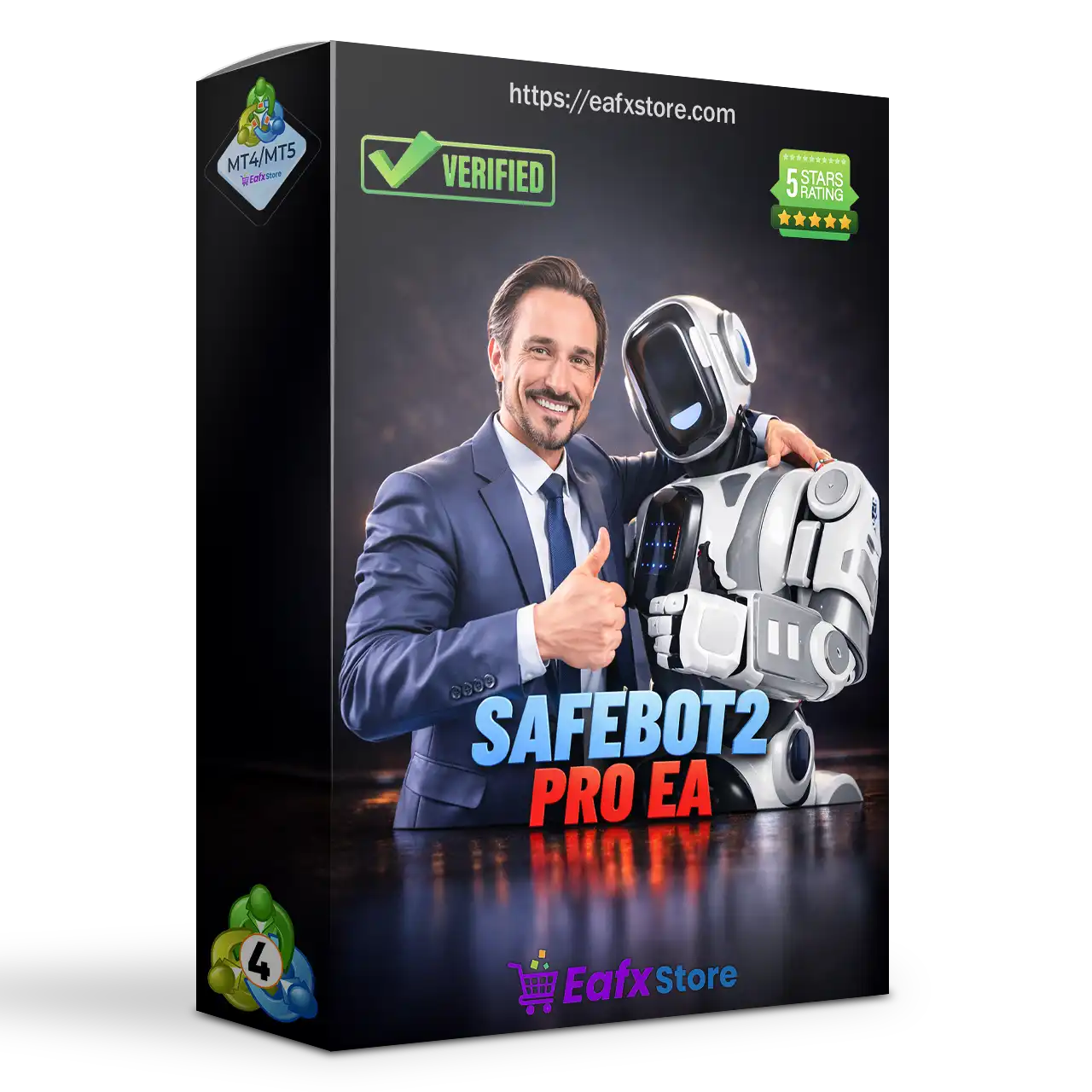 SAFEBOT2 PRO EA MT4 v3.1 with SetFiles (Unlimited)