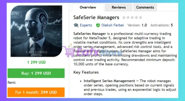 SafeSerie Managers EA Review