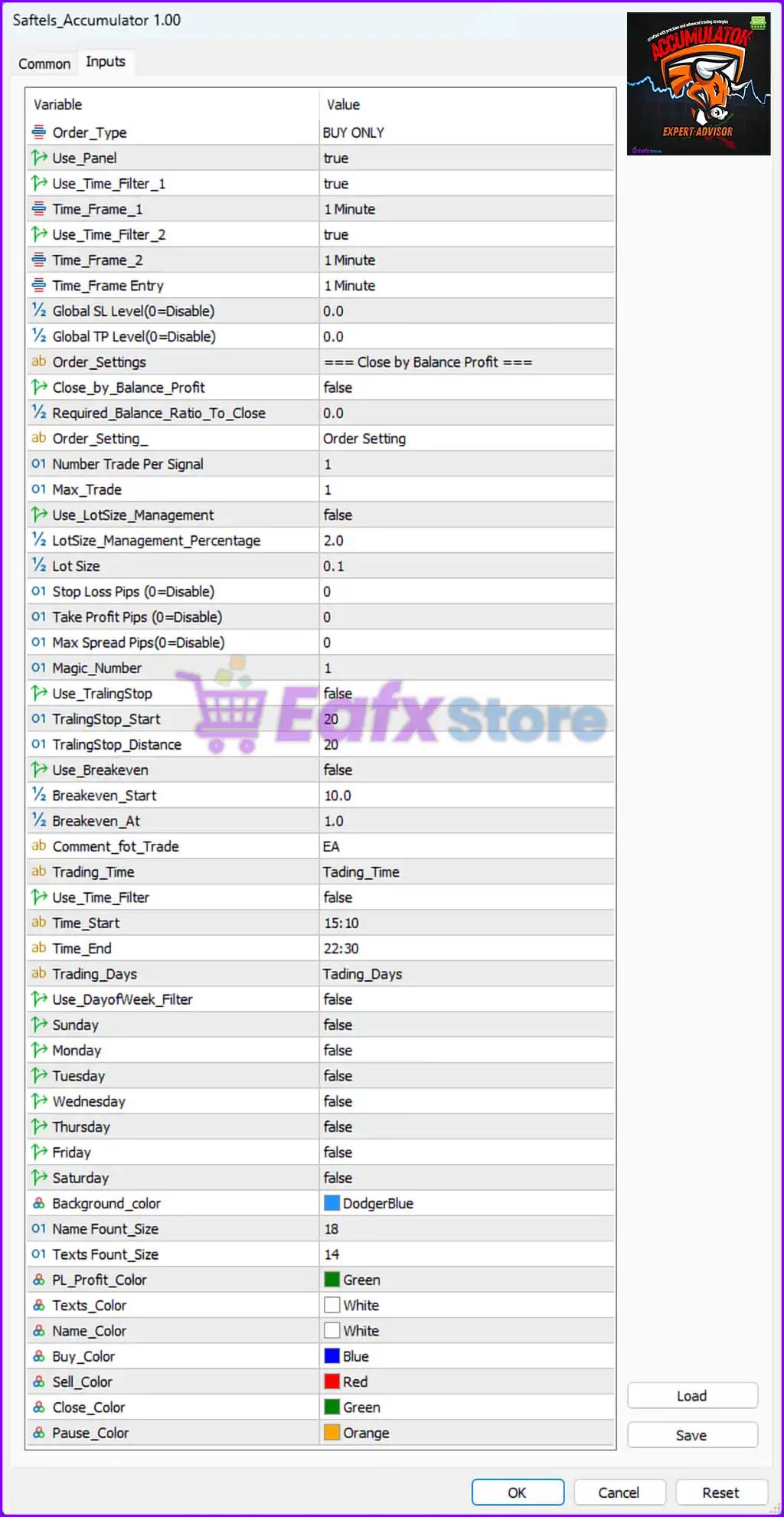 Saftels Accumulator EA MT5 – Full Input Settings Analysis 3