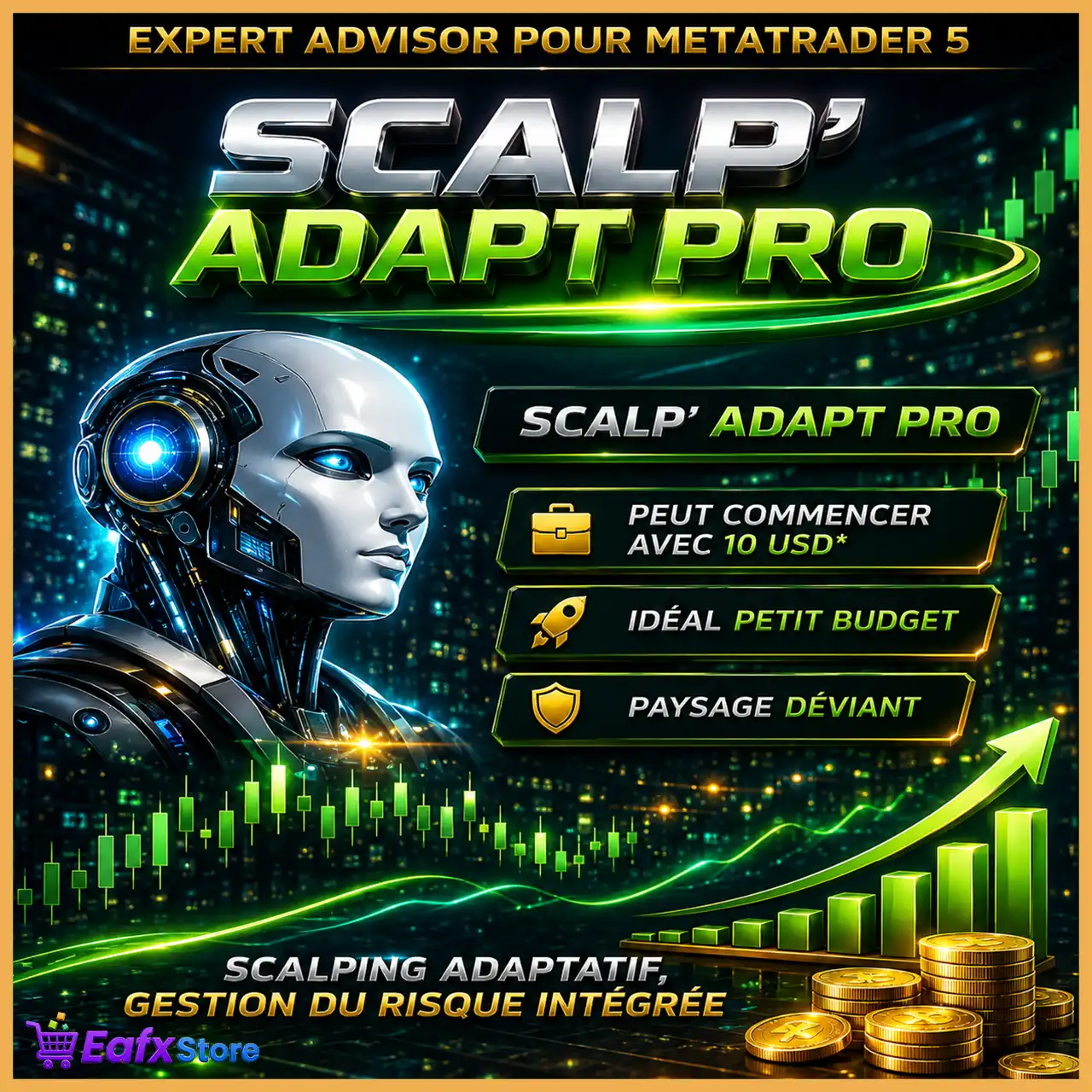 Scalp Adapt PRO EA MT5 (Latest version) – GroupBuy