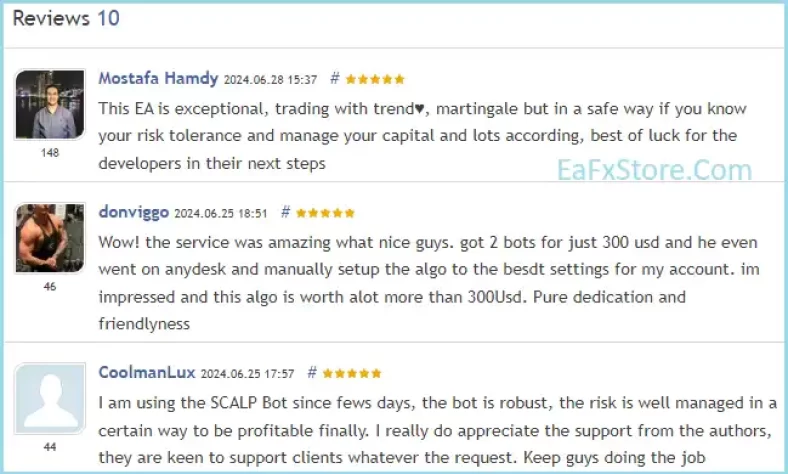 Scalp Bot EURUSD Review