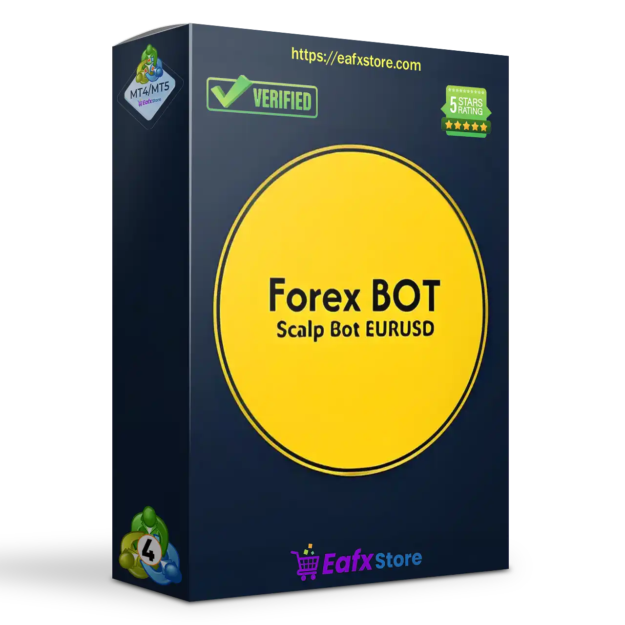 Scalp Bot EURUSD MT4 (Platform build 1453+)