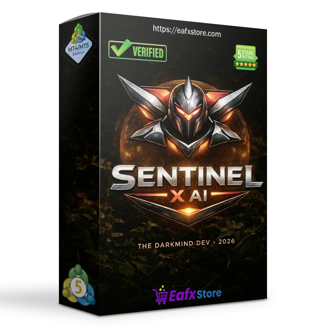 Sentinel X Gold EA with AI Analysis MT5 (Latest version)