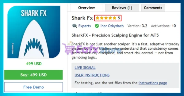 Shark Fx EA MT5 Review