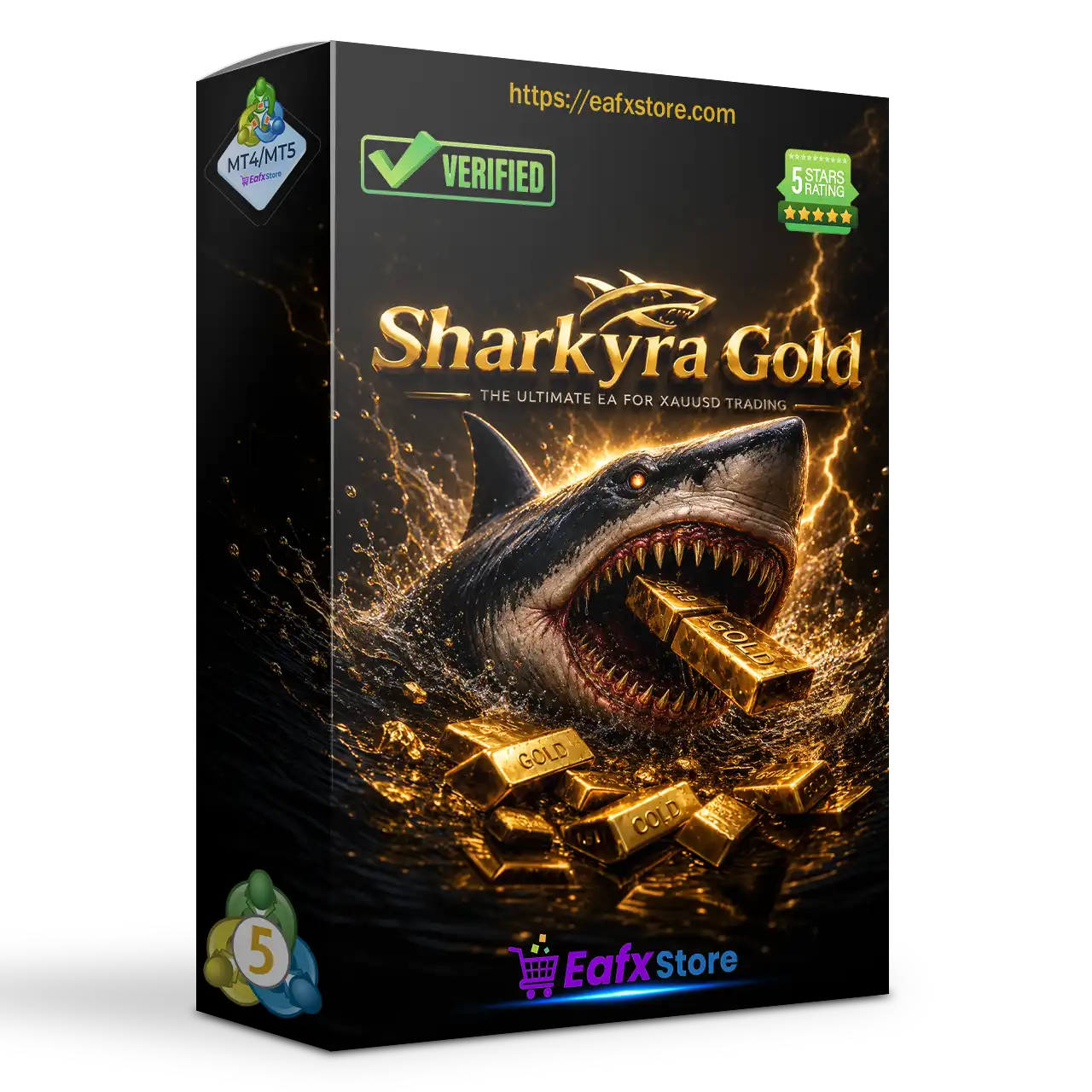 Sharkyra Gold EA MT5 + SetFiles (Latest version) – GroupBuy