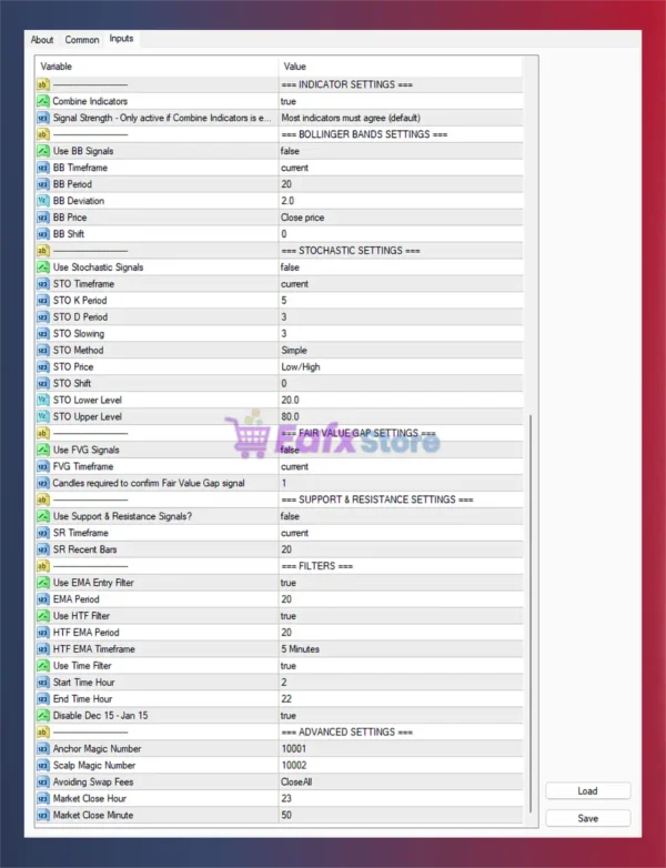 Shauns CoPilot EA Settings Panel