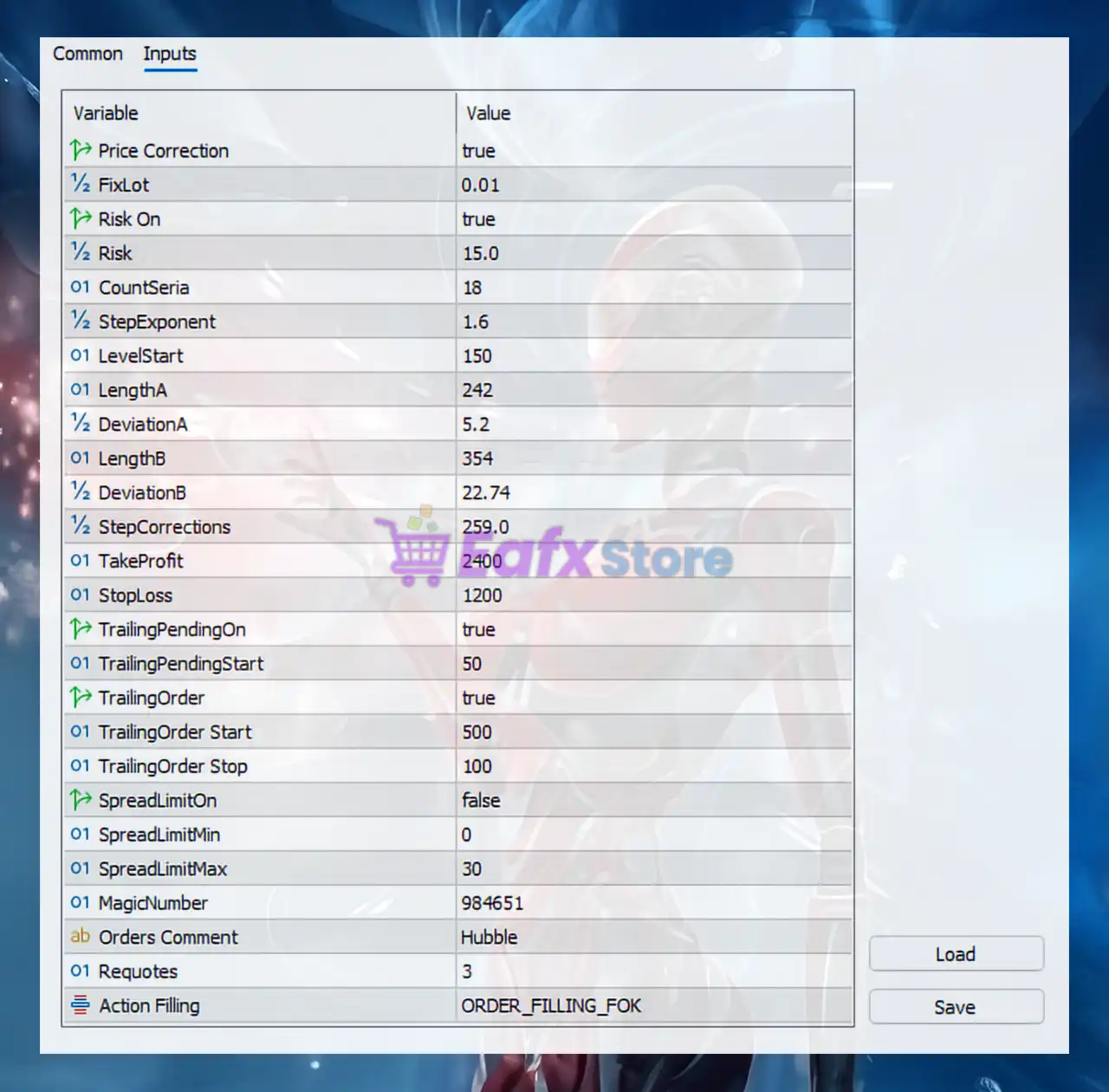Silicon Ex MT5 Settings Review & Analysis 3