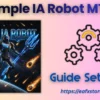 Simple IA Robot MT4 Settings