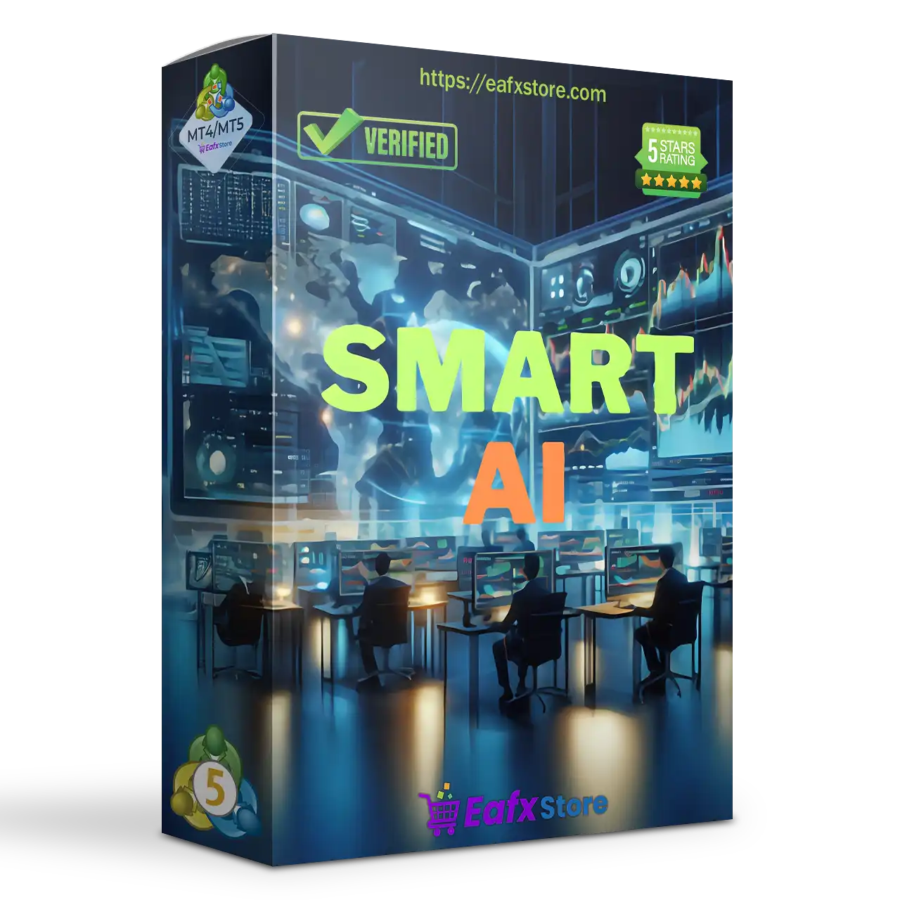 Smart AI Aggressive Mode EA MT5 (Latest version) – GroupBuy