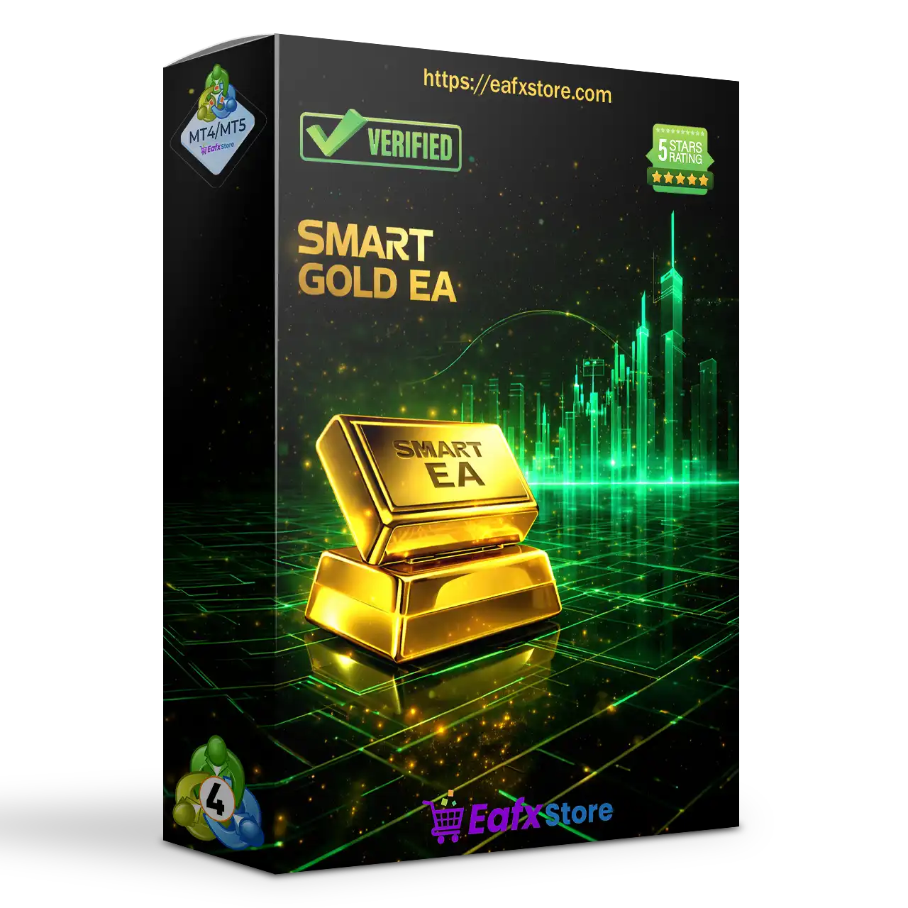 Smart Gold EA MT4 (Latest version) - Unlimited