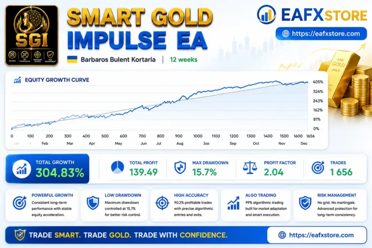 Smart Gold Impulse EA Live Signal Results