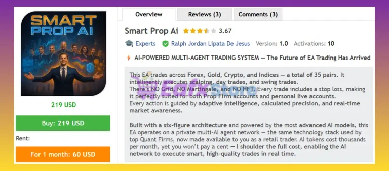 Smart Prop Ai EA Review