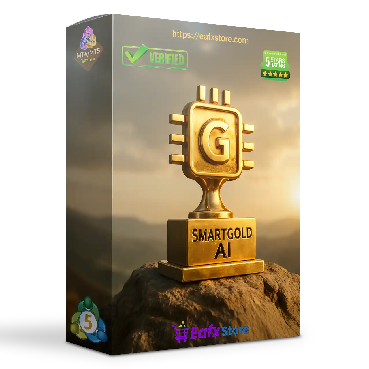 SmartGold AI EA MT5 (Latest version) – GroupBuy