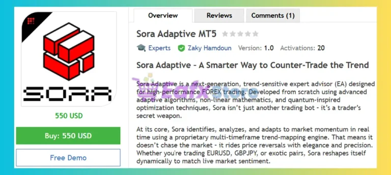 Sora Adaptive MT5 Review