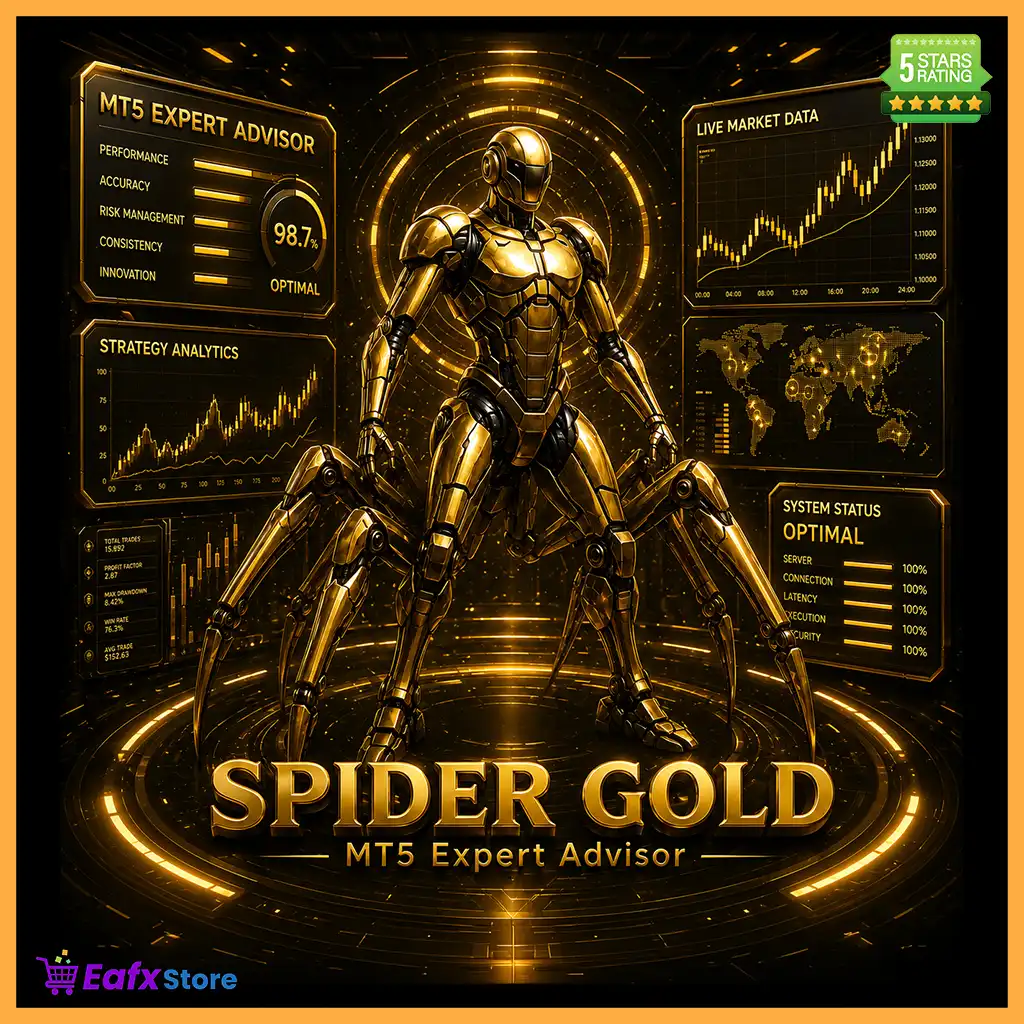 Spider Gold MT5 with SetFiles (Latest version) – GroupBuy