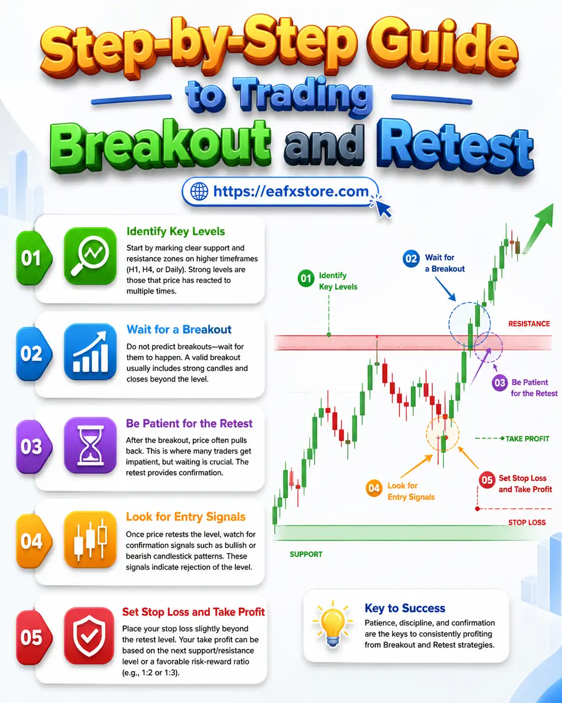 Step-by-Step Guide to Trading Breakout and Retest
