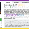 Stock Indexes EA MT4 Features