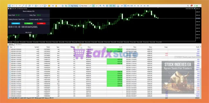 Stock Indexes EA MT5 Results