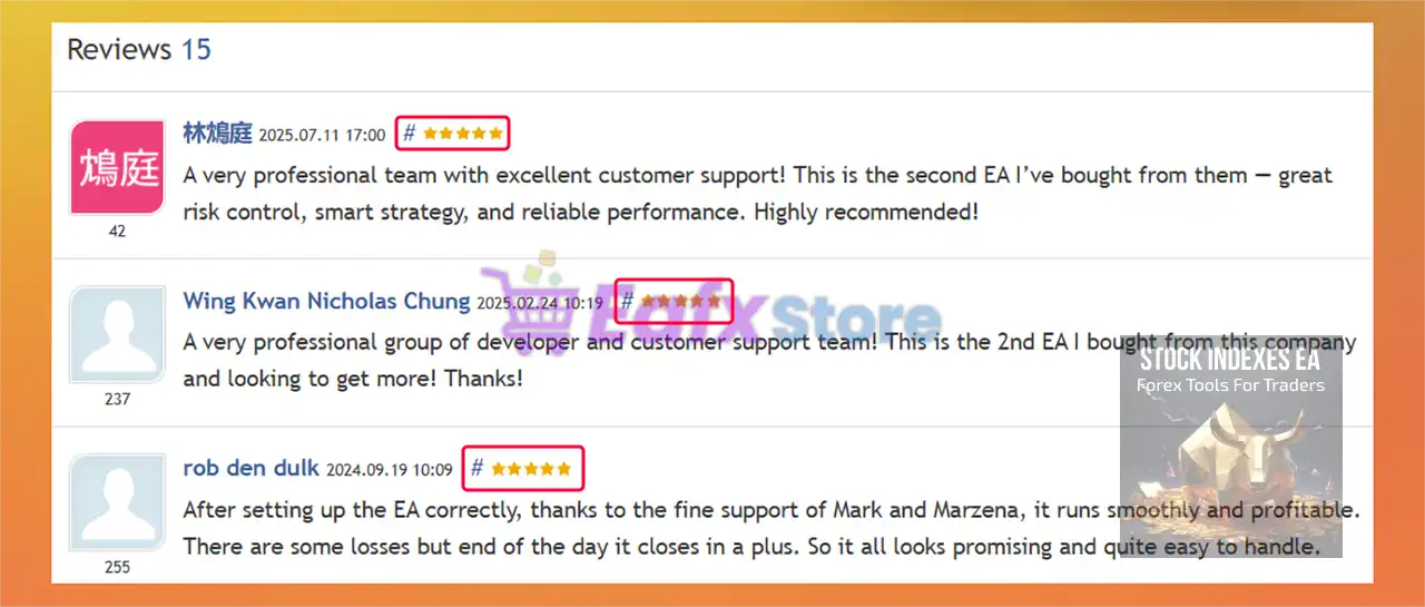 Stock Indexes EA MT5 (Latest version) – GroupBuy 5 Stock Indexes EA MT5 is well rated by users