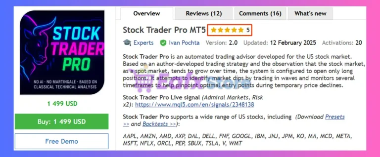 Stock Trader Pro MT5 Review